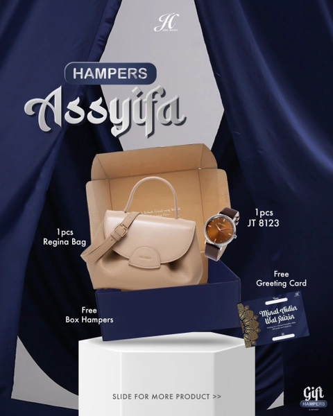 JIMSHONEY ASSYIFA HAMPERS (Regina Bag + JT 8123) - hampers ramadhan - hampers lebaran